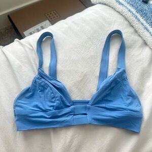 Vitamin A Blue Triangle Bralette Intimates